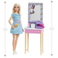 thumbnail image 2 of Barbie Big City Big Dreams Doll & Playset, Blonde Malibu Doll with Dressing Room & Accessories, 2 of 6
