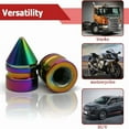 thumbnail image 5 of 4Pcs Car Tire Valve Cap With Universal Tire Trim Accessories And Dust Proof Tire, 5 of 6