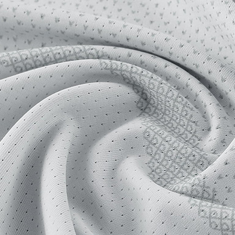 S.S. Crew Neck Shirt - Knit Mesh グレーM S.S. Crew Neck