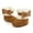 Brown, variant on lnmuld Winter Boots for Girls Baby Booties Soft Sole Warm Toddler Prewalker Winter On Boots with Elegant Bowknot Design for Boys and Girls