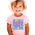thumbnail image 2 of Birthday Girl Shirt for Toddler & Youth Girls Cute Painted Glitter Birthday Party Graphic Tee Pink Shirt Youth Large, 2 of 8