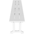 thumbnail image 4 of Palms 6-Piece Dining Table Chair Set with Dining Bench, 4 of 9
