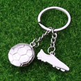 thumbnail image 2 of Soccer Keychains - Soccer Sneakers Design, Sports Keyring with Pendant, Ideal for Boys, School Party Gifts, Well - Made and Decorative, 2 of 4