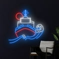 thumbnail image 3 of Handmadetneonsign Cruise Neon Sign, Luxury Cruise Led Sign, Luxury Cruise Neon Sign, Ocean Lover, 3 of 5