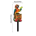 thumbnail image 4 of Solar-Powered Parrot Garden Light, Whimsical Yard Decor and Patio with Lamp, Waterproof Patio Decorations for Lawn, Backyard, Pool, Party, 4 of 6