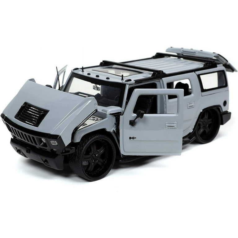 Jada Toys Just Trucks 1:24 2003 Hummer H2 with Rack Die-cast Car