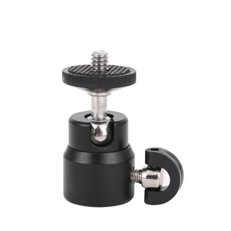 Barstool-Cbin Multifunctional Aluminum Alloy Ball Head with Cold Shoe Base for Camera Fill Light