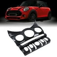 thumbnail image 1 of AC CD Panel Frame, 6.5in Air Conditioning CD Panel Trim Carbon Fiber Style  For Car, 1 of 8