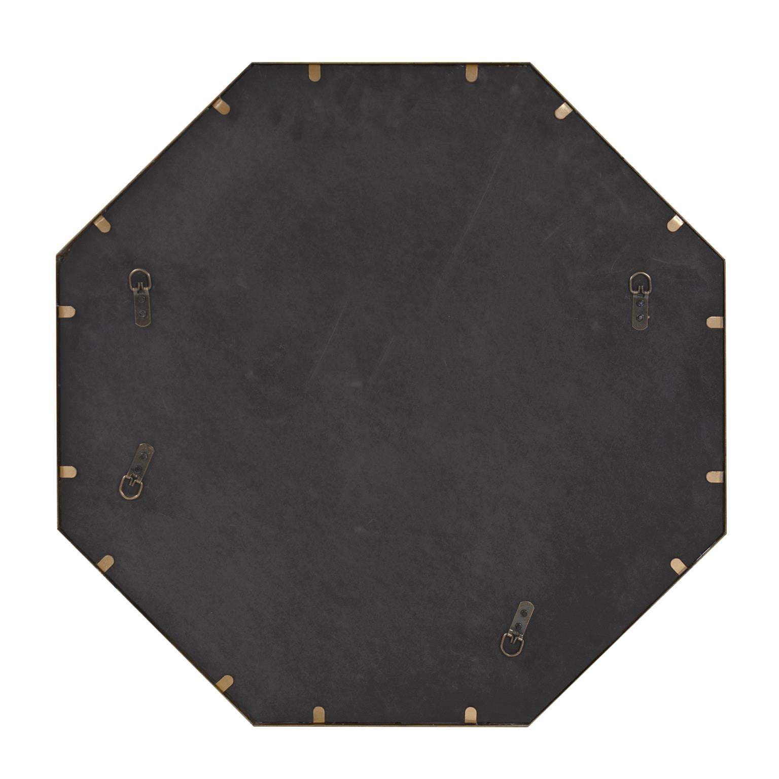 Tyler Dillon Bastian Octagon Wall and Accent Mirror - 28H x 28W x 1D