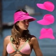 thumbnail image 2 of Sombrero de playa para mujer, sombrero de copa vacío para primavera y verano, sombrero para el sol 50 +, sombrero para el sol para mujer, sombrero deportivo para exteriores, 2 of 6