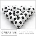 thumbnail image 2 of CIMAXIC 10PCS Footballs Resin Ball Foosball Balls Table Football Replacement Props,1.26"X1.26"X1.26", 2 of 5