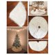 thumbnail image 3 of jupe De Sapin De Nol En Peluche Blanc Pur - Petite 78cm, Dcoration De Sapin De Nol, Housse De Sapin En Fourrure Artificielle Blanche, Dcoration De, 3 of 5