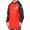 Red/Black, variant on Torrent Raincoat Clear (Large, White Clear)