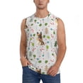 thumbnail image 1 of KLL German Shepherd Dog Print Workout Tank Tops Gym Sleeveless Fitness Muscle Tee-Medium, 1 of 7