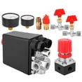 thumbnail image 3 of Fyydes Air Compressor Part, Pressure Switch, 3000L/Min 0.05~1.2Mpa For Oil - Free Mute Air Compressor Direct Line Air Compressor Small Belt Air Compressor, 3 of 8