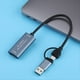 thumbnail image 5 of Tarjeta de Captura de Vídeo USB3.0 4K Compatible con Tarjeta Grabadora de Videojuegos USB Tipo C para Transmisión en de Juegos, 5 of 7