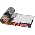 thumbnail image 3 of Bobs Music Seger Flannel Blanket Air Conditioning Blanket Nap Blanket Sofa Throw Blanket Throw Blankets 80"X60", 3 of 6