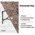 thumbnail image 5 of NACH Rustic Branch Shelf Bracket, Wall Mount Shelving Brackets (2 Pack), JS-90-078AM, 5 of 5
