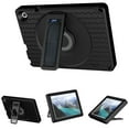 thumbnail image 3 of Allytech Onn. 10.1 Inch Tablet Case Gen 3 (2022 Model 100071485), Onn. 10.1" Case, Heavy Duty Shockproof Kids Friendly Kickstand Shoulder Strap Case Cover for Onn. 10.1" 2022 - Black, 3 of 9