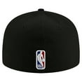 thumbnail image 4 of Men's New Era  Black Cleveland Cavaliers Statement Edition Jersey Hook 59Fifty Fitted Hat, 4 of 5