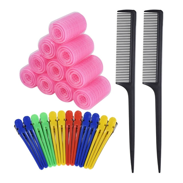 30PCS Hair Rollers Set Self Grip Salon Hairdressing Curlers with