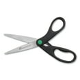 thumbnail image 3 of Kleenearth Scissors, 8" Long, 3.25" Cut Length, Black Straight Handles, 2/pack | Bundle of 5 Packs, 3 of 5