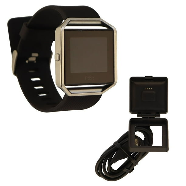 Fitbit Blaze Series Smart Activity Watch Black/Silver - Small Generic Band (Refurbished