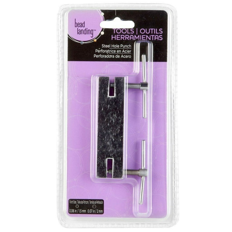 Bead landing shop hole punch