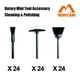 thumbnail image 2 of Juego de cepillos Merryland Bristle Brush Mini Nylon para Dremel, paquete de 72, 2 of 5