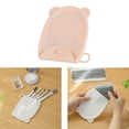 thumbnail image 3 of Bolsa de almacenamiento impermeable Zulema contenedor de silicona reutilizable Rosa Organizador de almacenamiento, 3 of 7