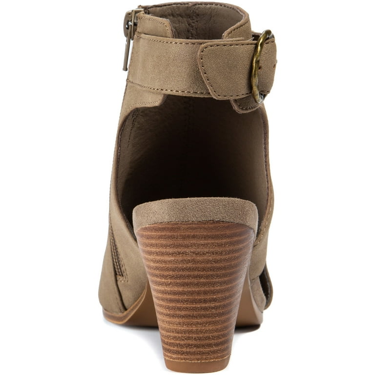 Baretraps Women s Reining Open Toe Bootie Walmart