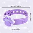 thumbnail image 2 of Essential Oil Pet Collar, Adjustable Insect Repellent Necklace for Cats Dogs, Waterproof with Scent Diffusion, 2 of 9