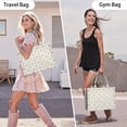 thumbnail image 6 of Large Capacity Tote Bag,Highland Cow Cactus Triangle Pattern Handbag Fashion Luxury Tote Bag,15.7"x13"x 5.1" Inches,Laptop Compatible, 6 of 6