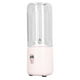thumbnail image 4 of Licuadora portátil 6 cuchillas USB recargable multifunción mini mezclador de frutas exprimidor taza para el hogar estudiante 500 ml rosa, 4 of 10