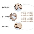 thumbnail image 3 of 200Pcs Wooden Pieces Creative Flower Bird Natural Wood Plate for DIY Crafts Mixed Type, 3 of 5