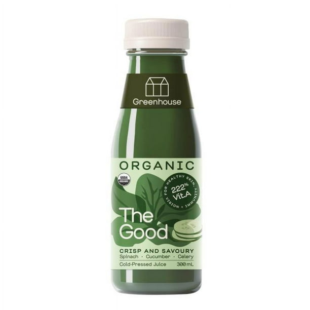 Greenhouse Raw, Organic Juice, 300ml Multiple Flavours Walmart.ca
