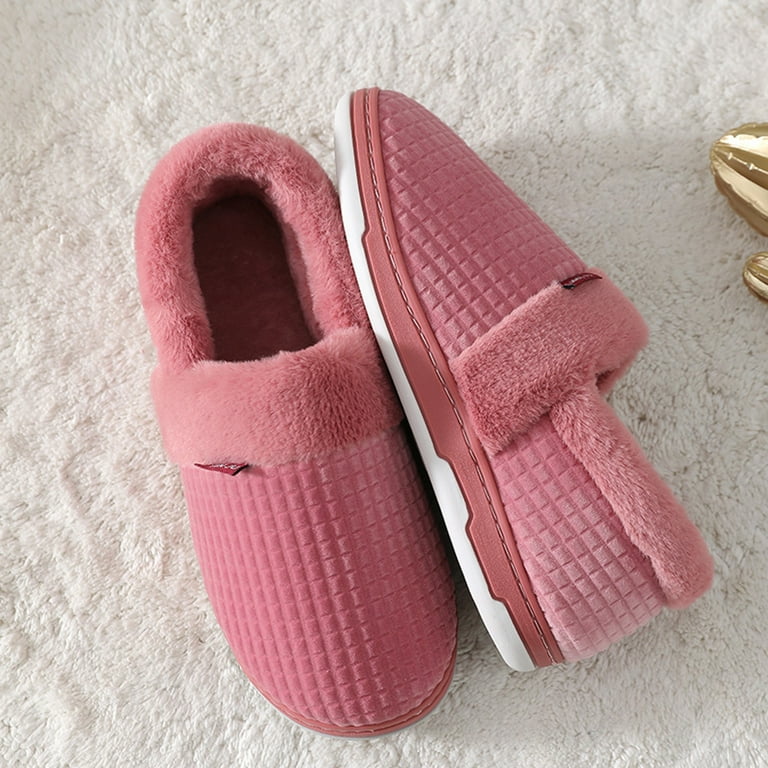 Women S Slippers Size 9 10 Flop Warm Slippers House Slippers Men
