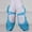 Blue, variant on YYUIJK Ballet Shoes for Girls-Soft Canvas Dance Slippers with Non-Slip Soles, Ideal Ballet Flats for Toddlers and Kids Blue 2 Years