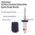 thumbnail image 3 of 3D Printer Hotend Kit, Leakage Proof 3D Printer Hot End Kit  for Crafts, 3 of 7