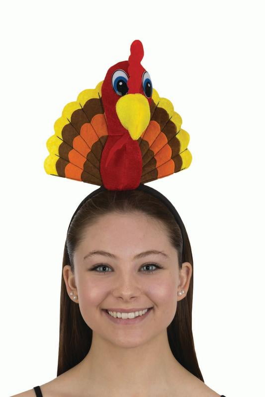 Turkey Bird Headband Thanksgiving Adult Children Costume Accessory