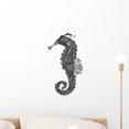 thumbnail image 1 of Steampunk Style Mechanical Seahorse Wall Decal Wallmonkeys Peel and Stick Decals for Boys (18 in H x 14 in W) WM502725, 1 of 4