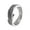 B, variant on Minimalist Feathered Pattern Rings Silver Tone Adjustable Jewelry Retro Styles Unisex Gifts for Special Moment Wear