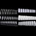 thumbnail image 2 of Acrylic Artificial False Nail DIY UV Gel Fake Nail Art Tips, 500PCS French Lady Flake Nails Half Cover with Case for Nail Salons and DIY Nail Art, 2 of 8