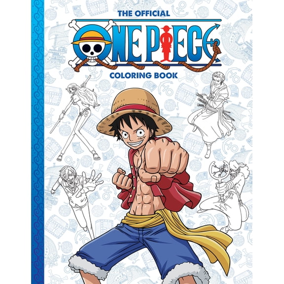Pre-Owned One Piece: The Official Coloring Book (Paperback) 1339017474 9781339017471