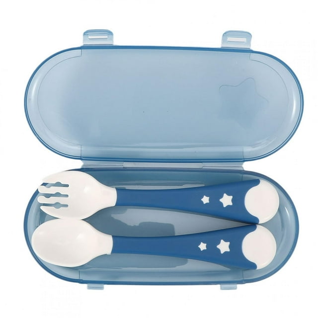 Cuchara De Comida Para Bebés Cómoda Y Respetuosa Con El Medio Ambiente, Cuchara Para Bebés, Portátil Para Niños, Bebés, Niños, Aprendizaje De Autoalimentación