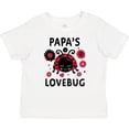 thumbnail image 3 of Inktastic Valentine's Day Papa's Lovebug Boys or Girls Baby T-Shirt, 3 of 5