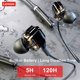 thumbnail image 5 of Auriculares Lenovo XE66 Auriculares inalámbricos Bluetooth 5.0 Banda para el cuello Auriculares deportivos al aire libre Doble bobina móvil Cuello colgante Música Auriculares Succión magnética IPX5 Im Lenovo Auriculares, 5 of 7