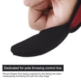thumbnail image 2 of Guantes Pesca Un Dedo Guante Antideslizante Accesorios Al Aire Libre () Rojo, 2 of 4