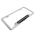 thumbnail image 3 of Chevrolet Camaro Real Carbon Fiber Chrome Stainless Steel License Plate Frame, 3 of 8