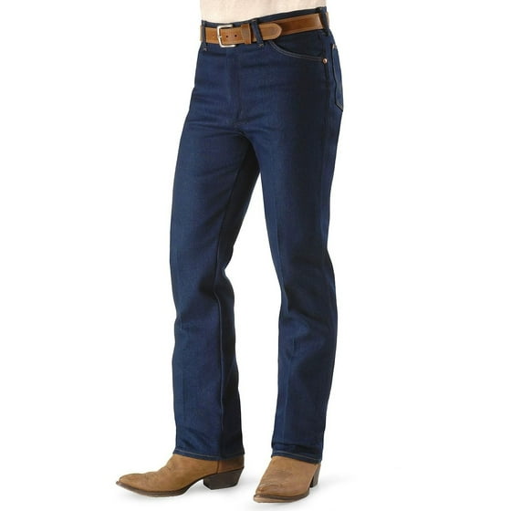 Wrangler - wrangler men's western regular boot cut jean,navy stretch ...